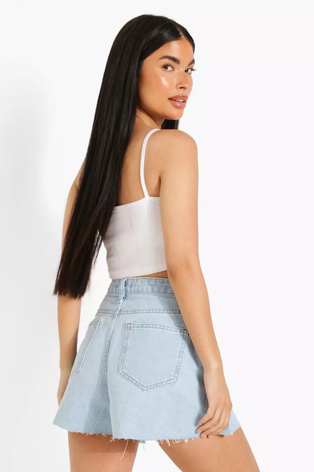 Floaty clearance denim shorts